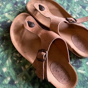 Nae vegan cork Birkenstock-style sandals 7.5